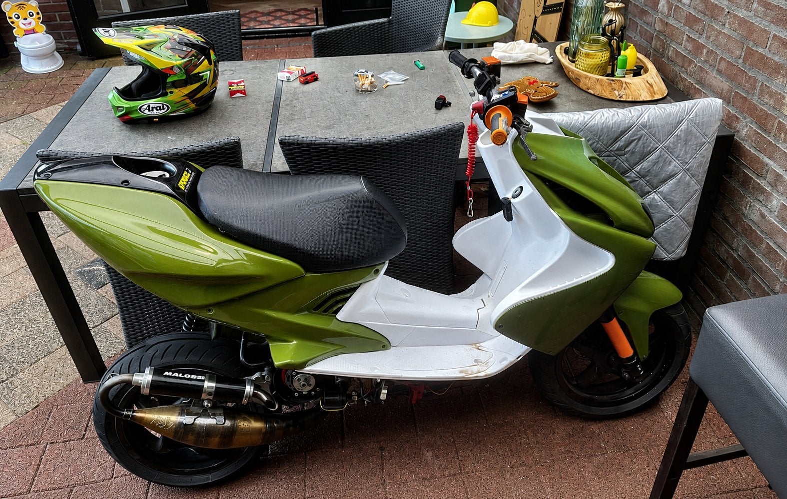 Yamaha Aerox Volledig Uitgebouwd - Raceklaar!, Ophalen, Tweetakt, Gebruikt, Aerox