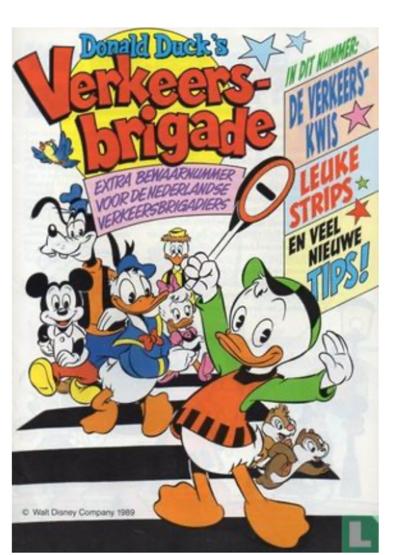 Gezocht: verkeersbrigade boekje uit 1989, Boeken, Stripboeken, Eén stripboek, Ophalen of Verzenden