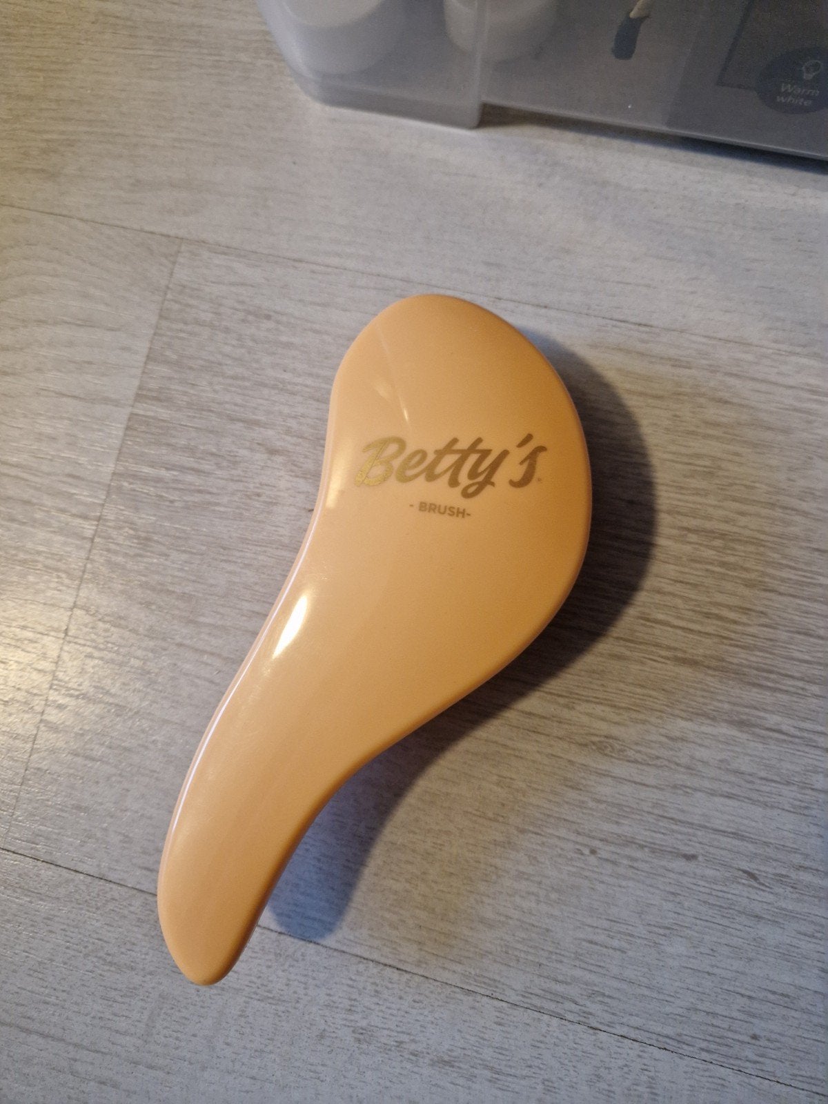Betty's Brush Ontwarrende Haarborstel, Ophalen of Verzenden, Zo goed als nieuw, Kam of Borstel