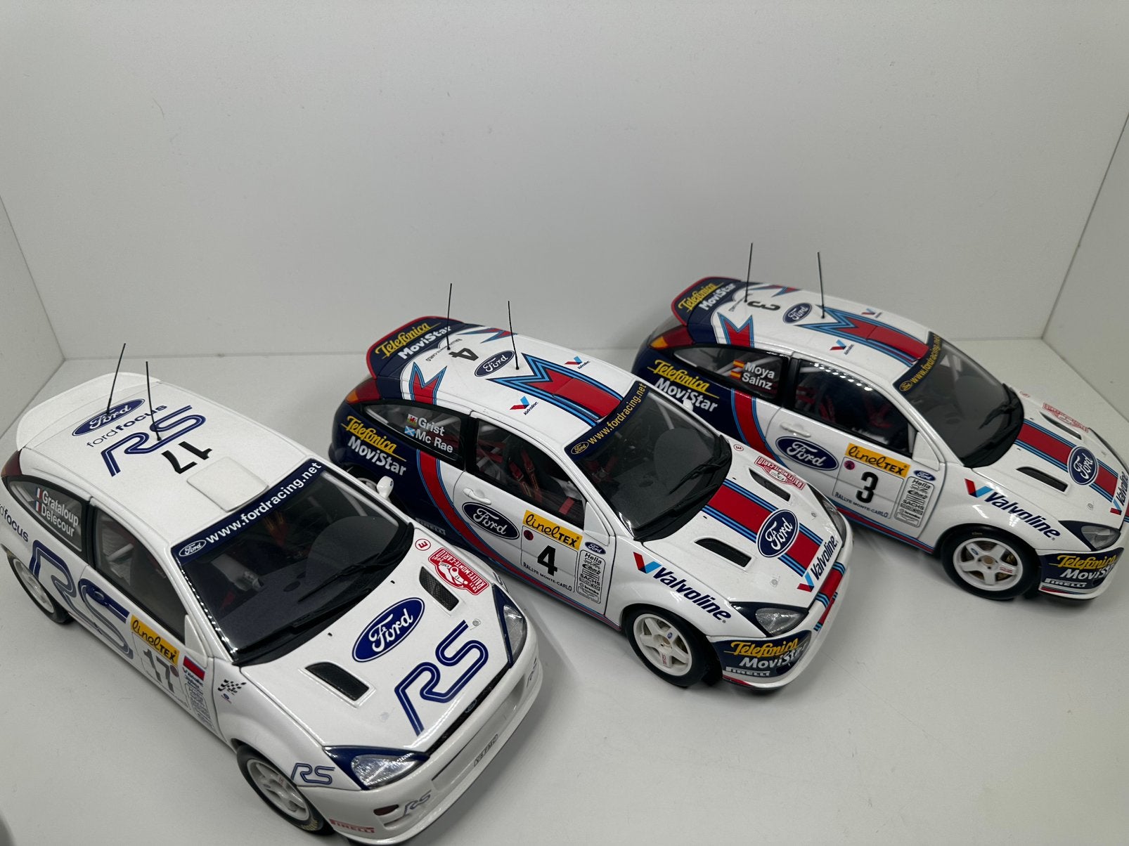 AUTOART 1:18 FORD FOCUS WRC McRAE #4 RALLY MONTE CARLO 2001, Ophalen of Verzenden, Nieuw, Auto, Autoart