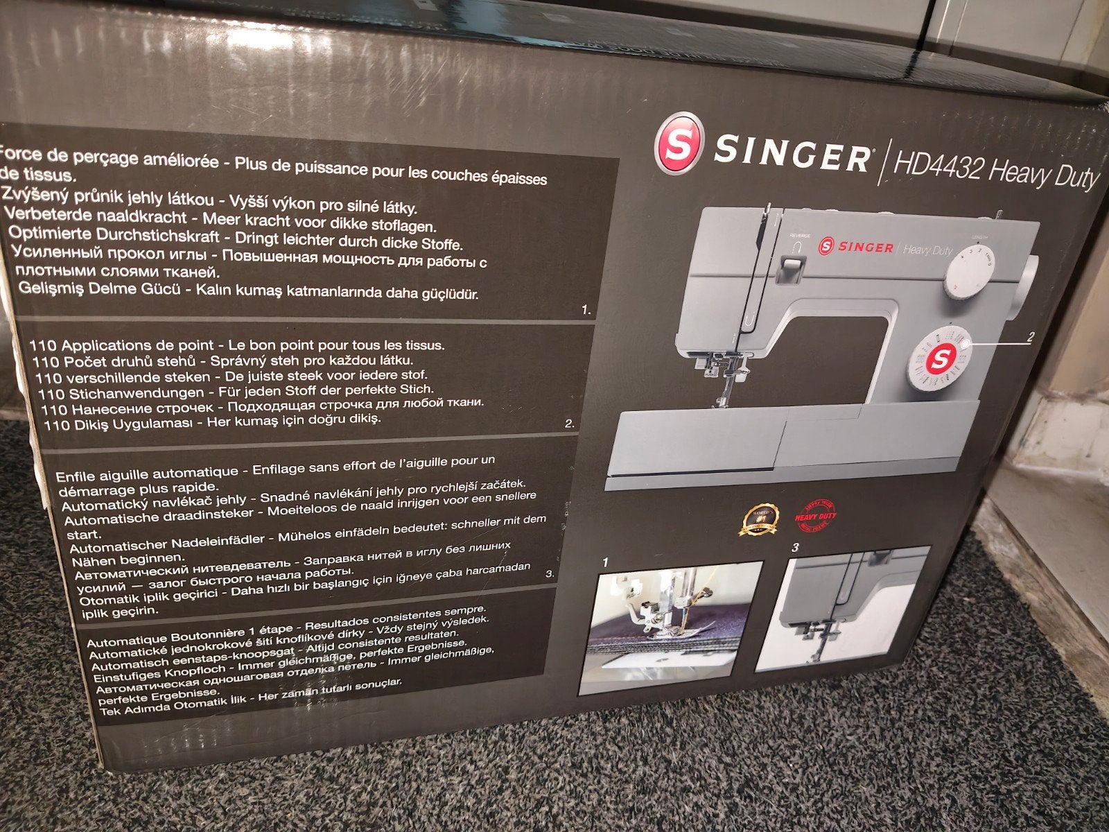 Singer HD4432 Heavy Duty Naaimachine - Nieuw in doos, Ophalen of Verzenden, Nieuw, Naaimachine, Singer