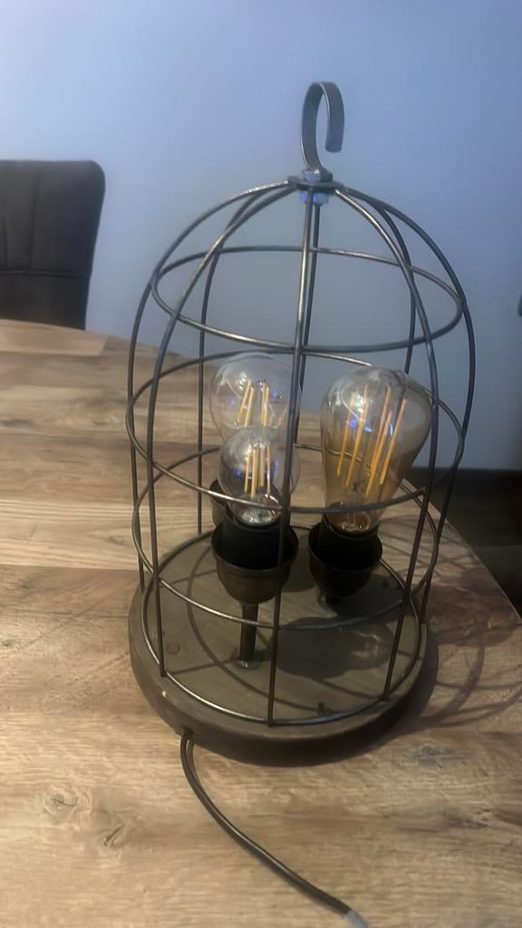 Tafel lamp of staande lamp, Ophalen of Verzenden, Zo goed als nieuw, Minder dan 50 cm