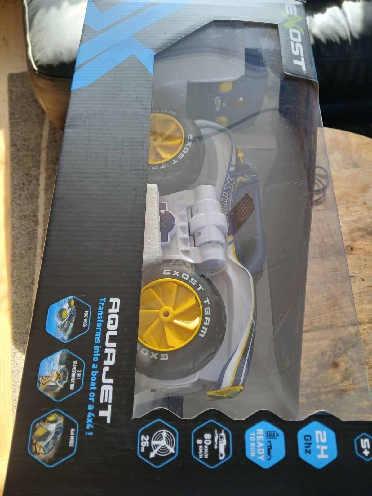 Exost AquaJet RC auto - Nieuw in doos, Elektro, Auto offroad, Nieuw, Ophalen of Verzenden