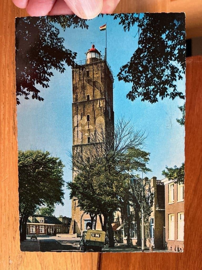 Vuurtoren brandaris Terschelling, Verzenden, 1960 tot 1980, Gelopen, Waddeneilanden
