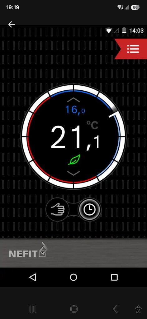 Nefit Easy Slimme Thermostaat - Gebruikt, Ophalen of Verzenden, Slimme thermostaat, Gebruikt