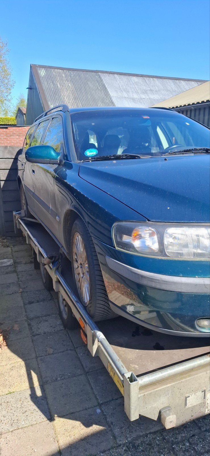 te koop plaatwerk volvo v70n loop of sloop, Ophalen, Gebruikt, Volvo, Bumper