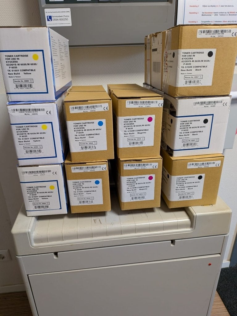Inktcartridges, Ophalen, Nieuw, Toner, KYOCERA