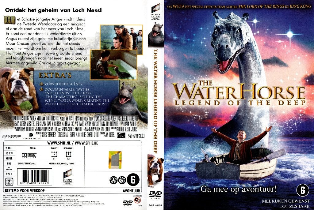 The water horse legend of the deep, Vanaf 6 jaar, Ophalen of Verzenden, Zo goed als nieuw