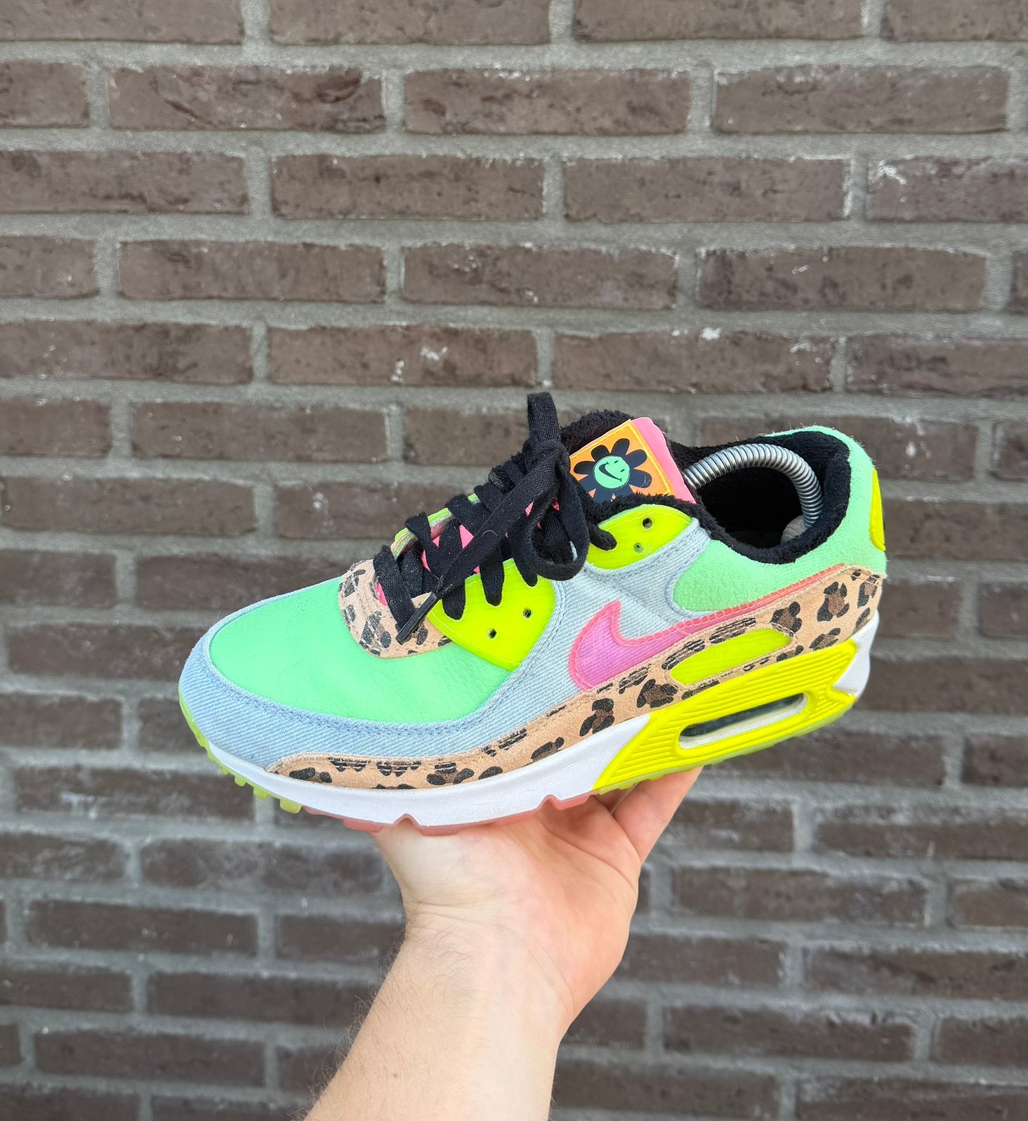 Nike Air Max 90 LX 'Dancefloor Green' 2020 Maat 40.5 (VNDS), Kleding | Dames, Schoenen, Ophalen of Verzenden, Zo goed als nieuw