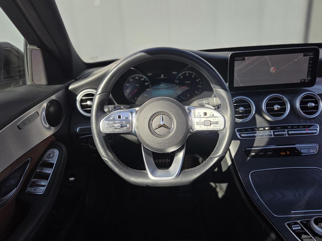 Mercedes-Benz C-klasse Estate 180 Business Solution AMG | Ap, Auto's, Mercedes-Benz, Automaat, Euro 6, Lichtsensor, Leder en Stof