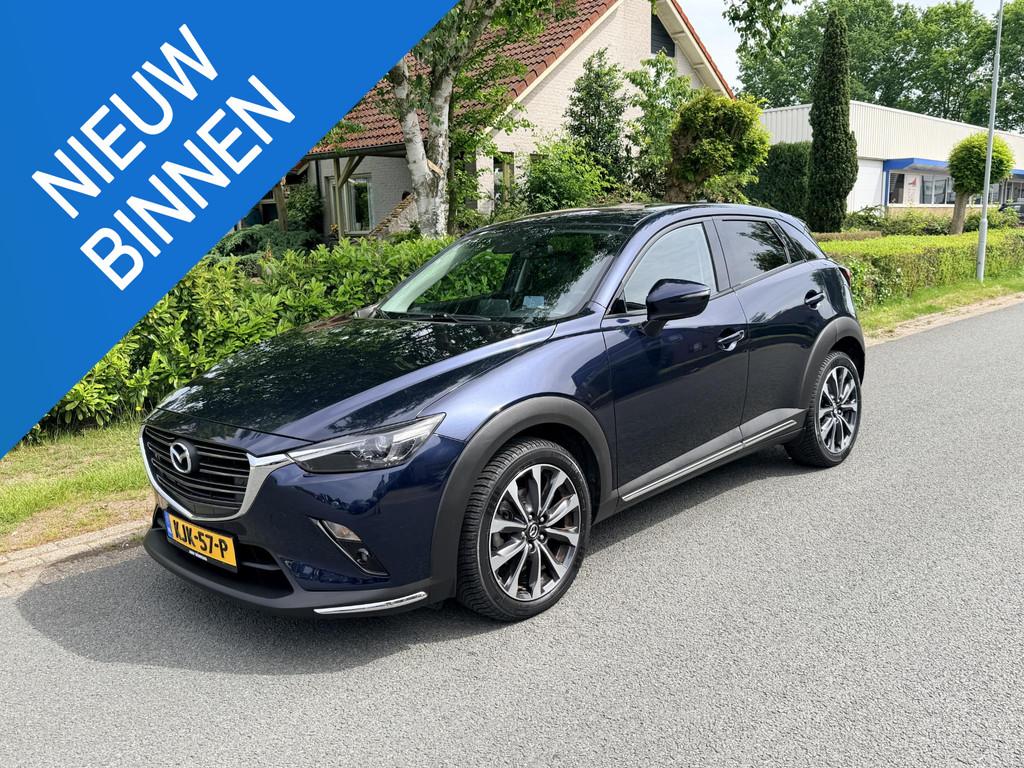 Mazda CX-3 2.0 SkyActiv-G 120 GT-M Automaat•Leder•Carpla, Auto's, Mazda, 1998 cc, Gebruikt, Euro 6, 4 cilinders