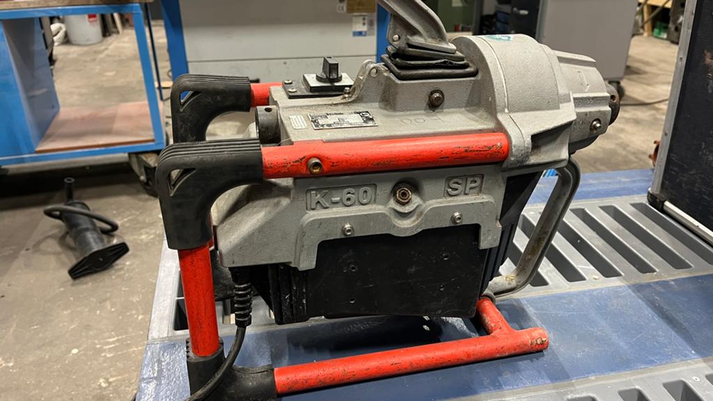 Rioolontstopper Ridgid K60SP, Ophalen, Gebruikt