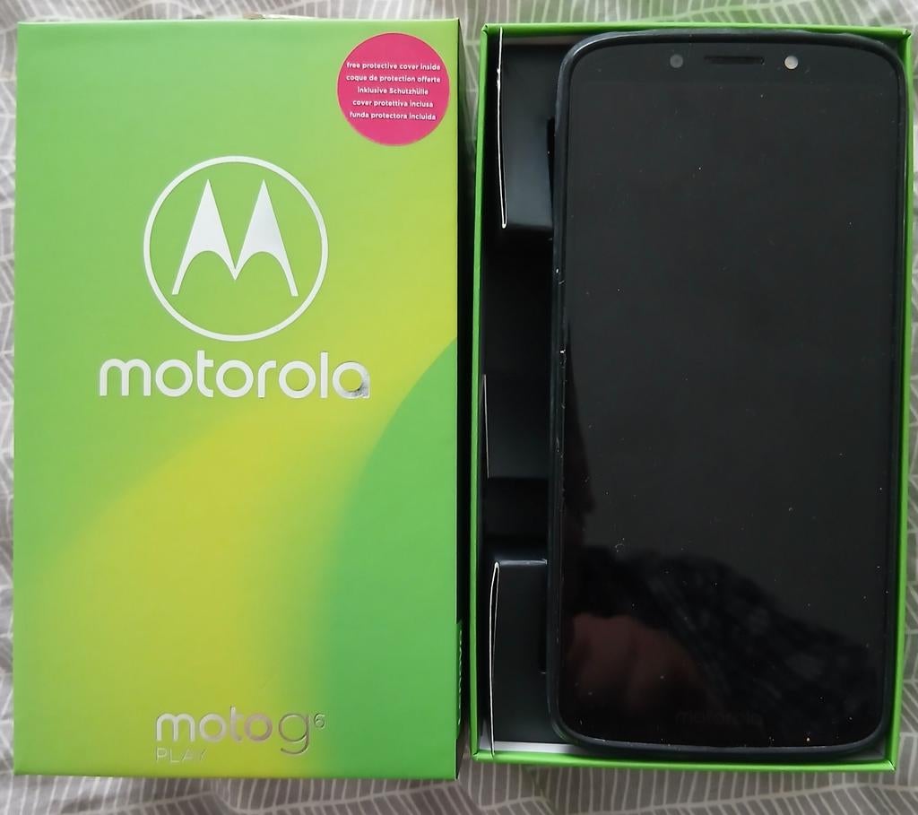 Motorola Moto G6 Play - Zo goed als nieuw, Telecommunicatie, Mobiele telefoons | Motorola, Overige modellen, Zwart, Touchscreen
