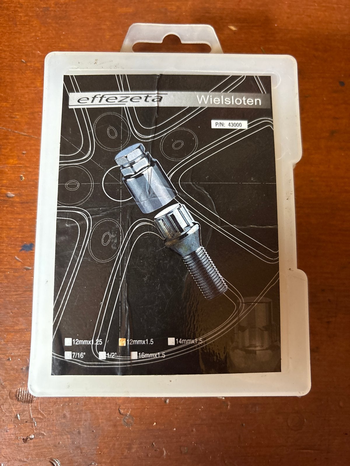 Effezeta Wielsloten - 12mm x 1.5 -in verpakking, Ophalen of Verzenden, Nieuw, Universele onderdelen
