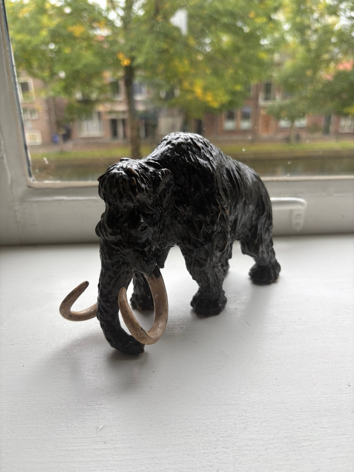 Schleich mammoet, zelf geverfd, Ophalen of Verzenden, Gebruikt