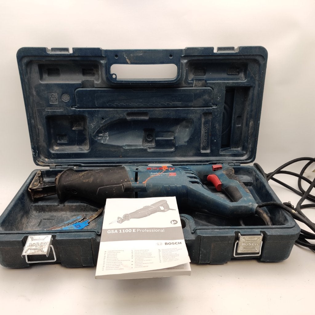 Bosch Professional GSA 1100 E Reciprozaag in koffer €89.99, Ophalen of Verzenden, Bosh, B, B