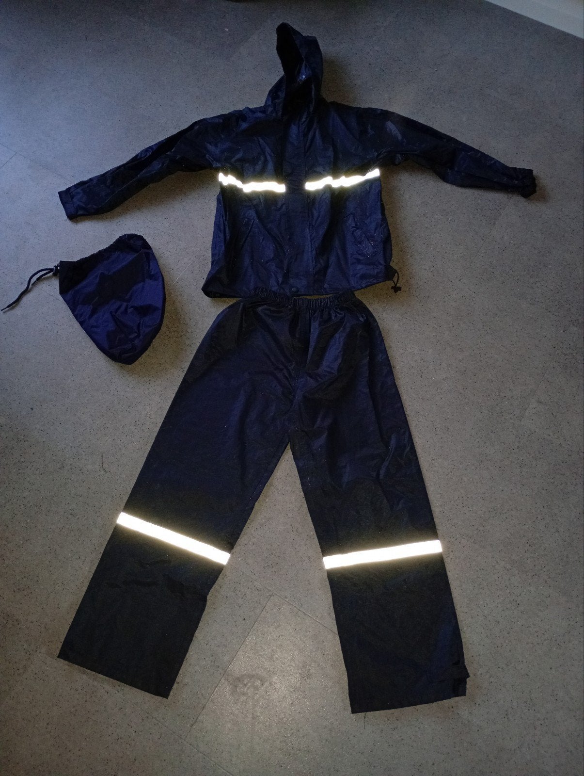 Regenjas + regenbroek maat 146-152 HEMA, Nacht- of Onderkleding, Jongen of Meisje, Ophalen of Verzenden, Zo goed als nieuw