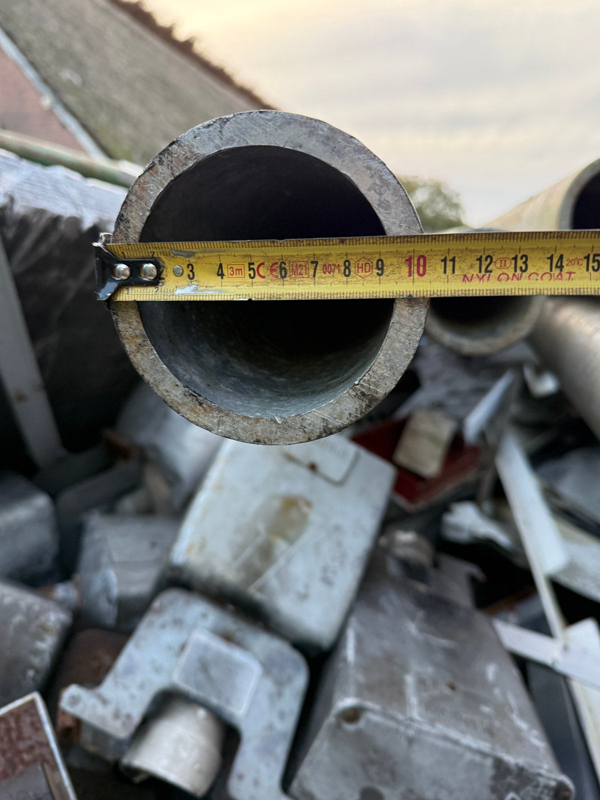 Aluminium buizen 4 meter 6x zwaar, Ophalen of Verzenden