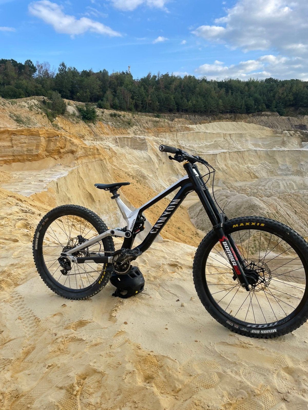 Canyon sender downhill, Ophalen of Verzenden, Zo goed als nieuw, Aluminium, 24 inch of meer