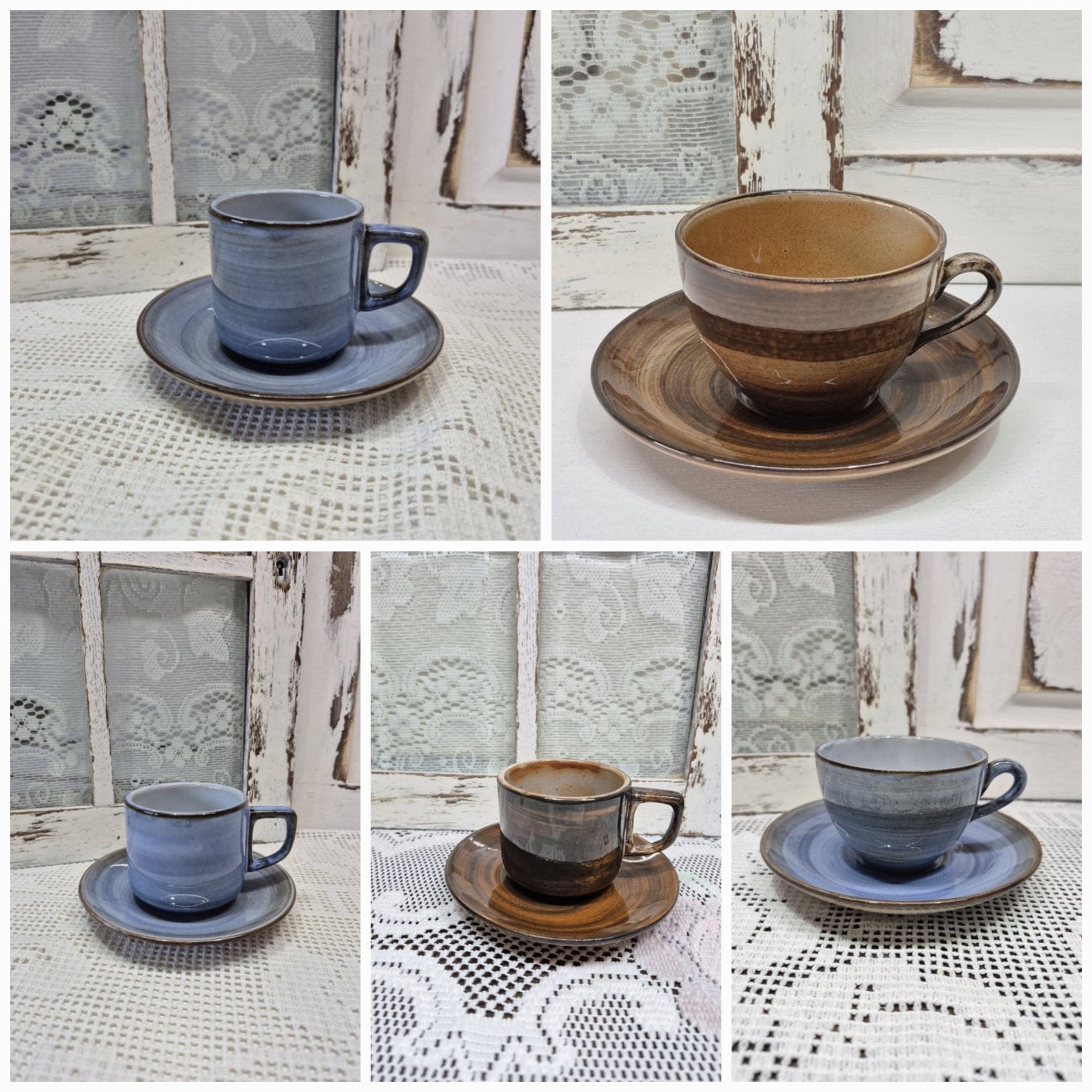 Volendams aardewerk kopjes, ., Volendams, Nieuw, Ophalen of Verzenden