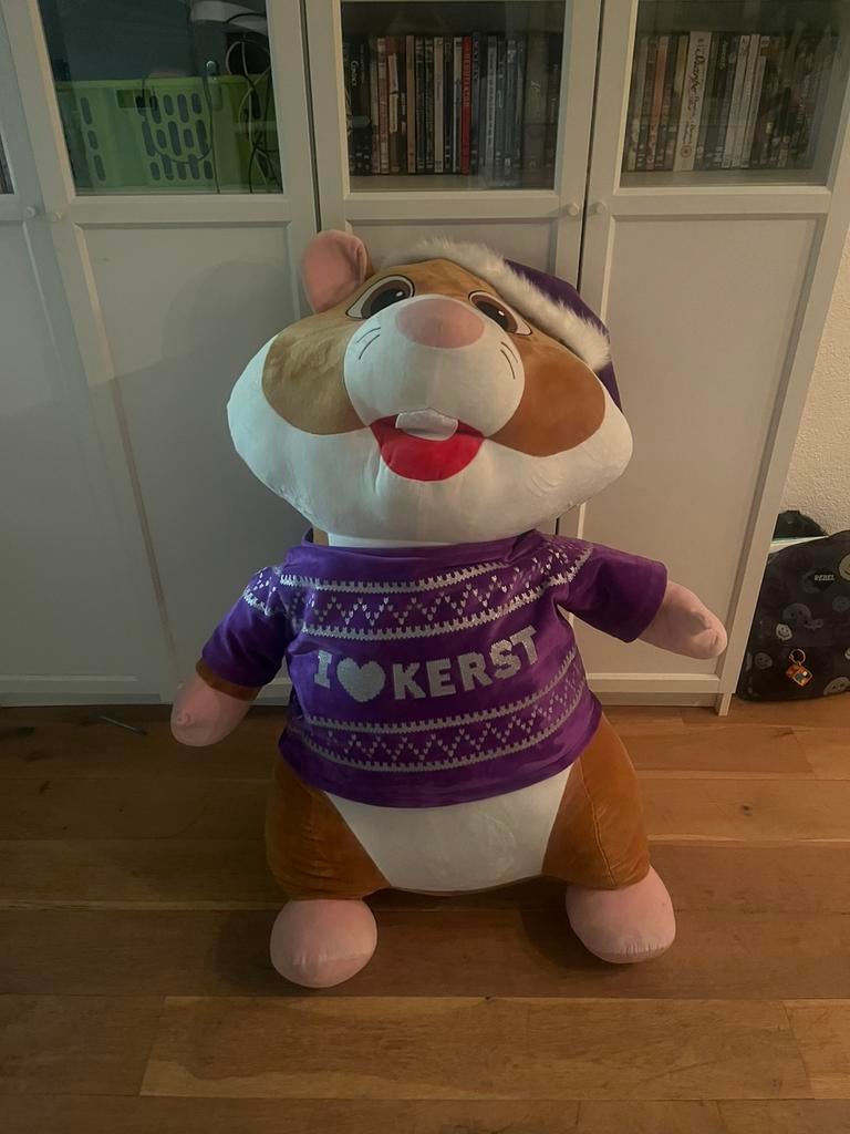 XXL kersthamster albert heijn - 112cm, Diversen, Kerst, Ophalen, Nieuw