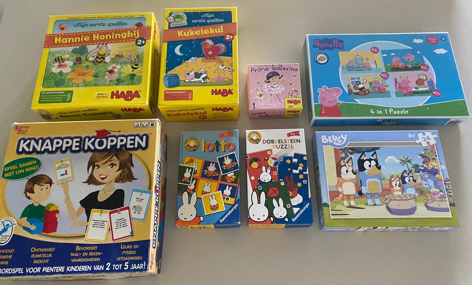 Diverse peuter spellen en puzzels, Ophalen of Verzenden, Gebruikt, Jongen of Meisje