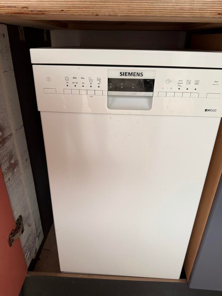 Siemens iQ500 vaatwasser - Zo goed als nieuw, Ophalen, 60 cm of meer, Eco programma, Zo goed als nieuw