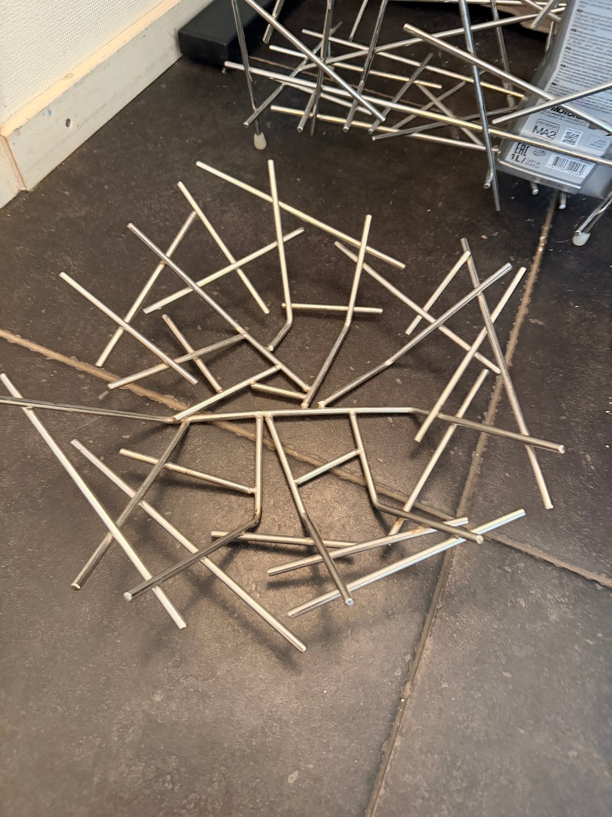 Alessi blow up fruitschaal - Zilverkleurig, Schaal, Ophalen of Verzenden, Zo goed als nieuw, Metaal