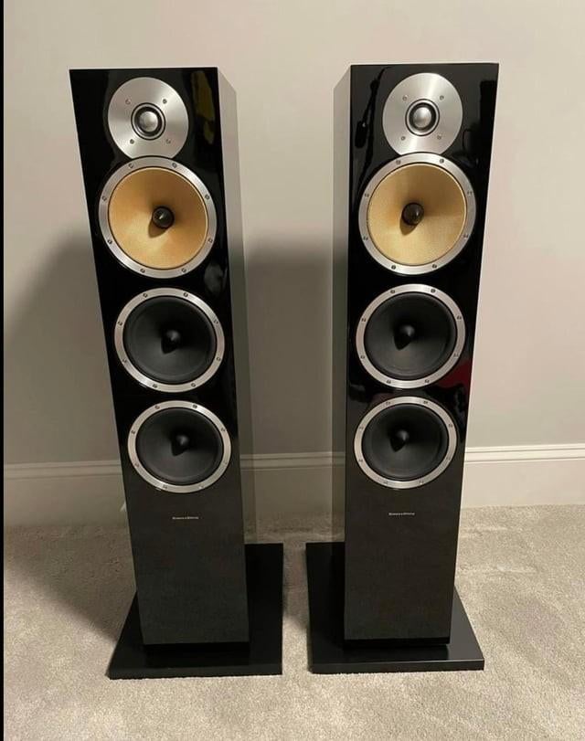 Bowers & Wilkins CM9 Vloerstaande Luidsprekers (Paar), Ophalen, Zo goed als nieuw, Bowers & Wilkins (B&W), 120 watt of meer