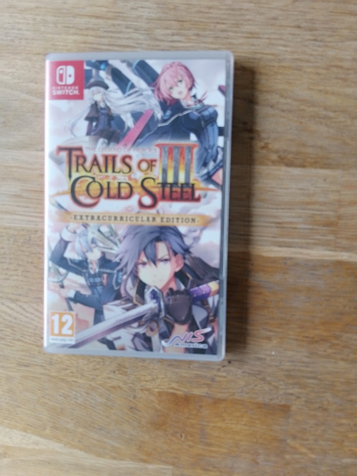 trails of cold steel 3, Nintendo Switch, legend of Heroes, Gebruikt, 1 speler, Ophalen of Verzenden, Role Playing Game (Rpg)