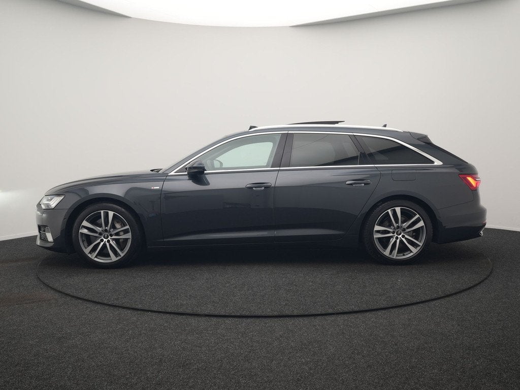 Audi A6 Avant 50 TFSI e quattro S Line PHEV 300pk | Trekhaak, Automaat, 77 km/l, Gebruikt, 4 cilinders