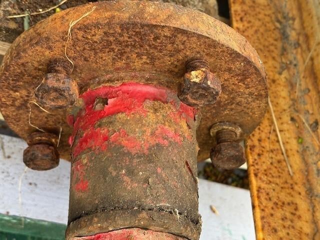 as 1,25 meter tussen de flenzen, Ophalen, Gebruikt