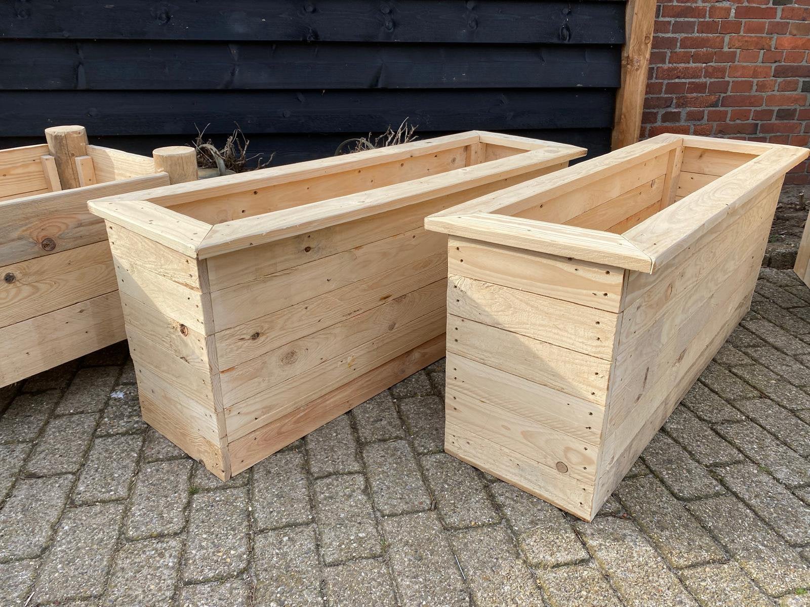 Bloembakken, Ophalen, 100 cm of meer, Nieuw, Binnen