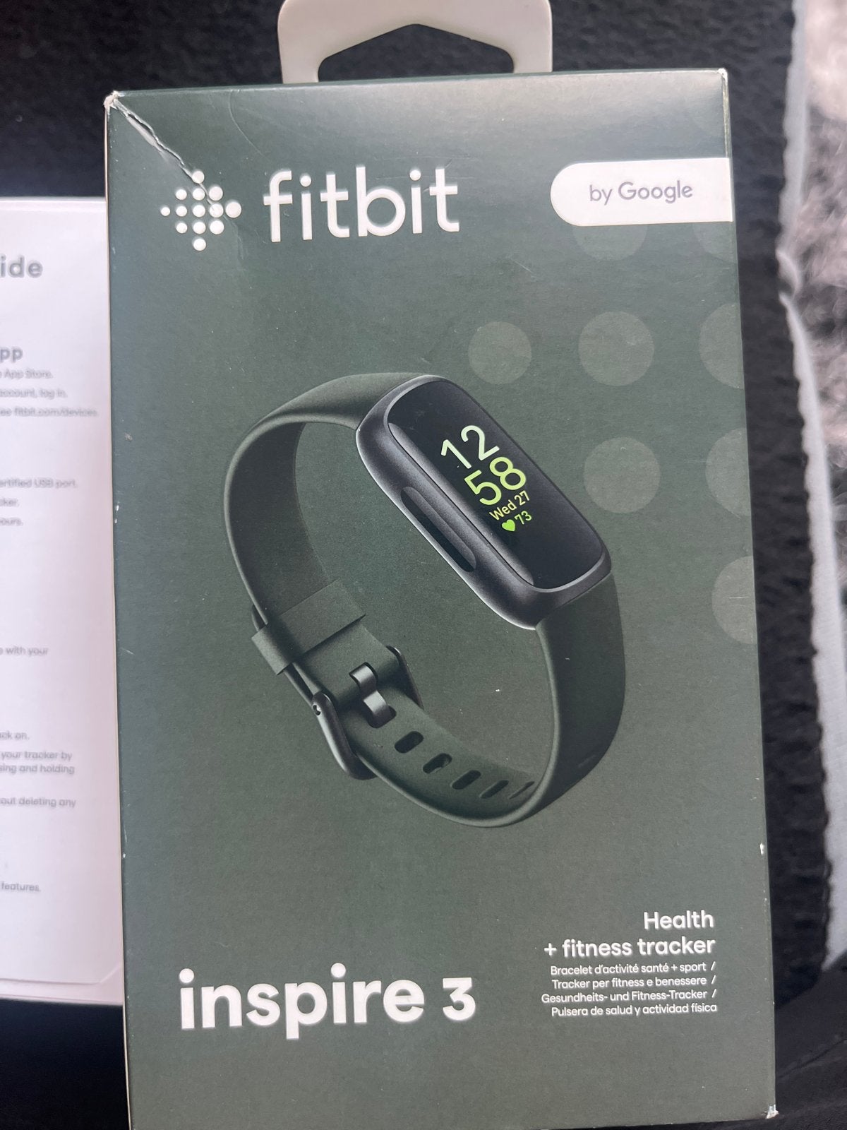 Fitbit Inspire 3 - Zo goed als nieuw, Ophalen of Verzenden, Zo goed als nieuw, Zwart
