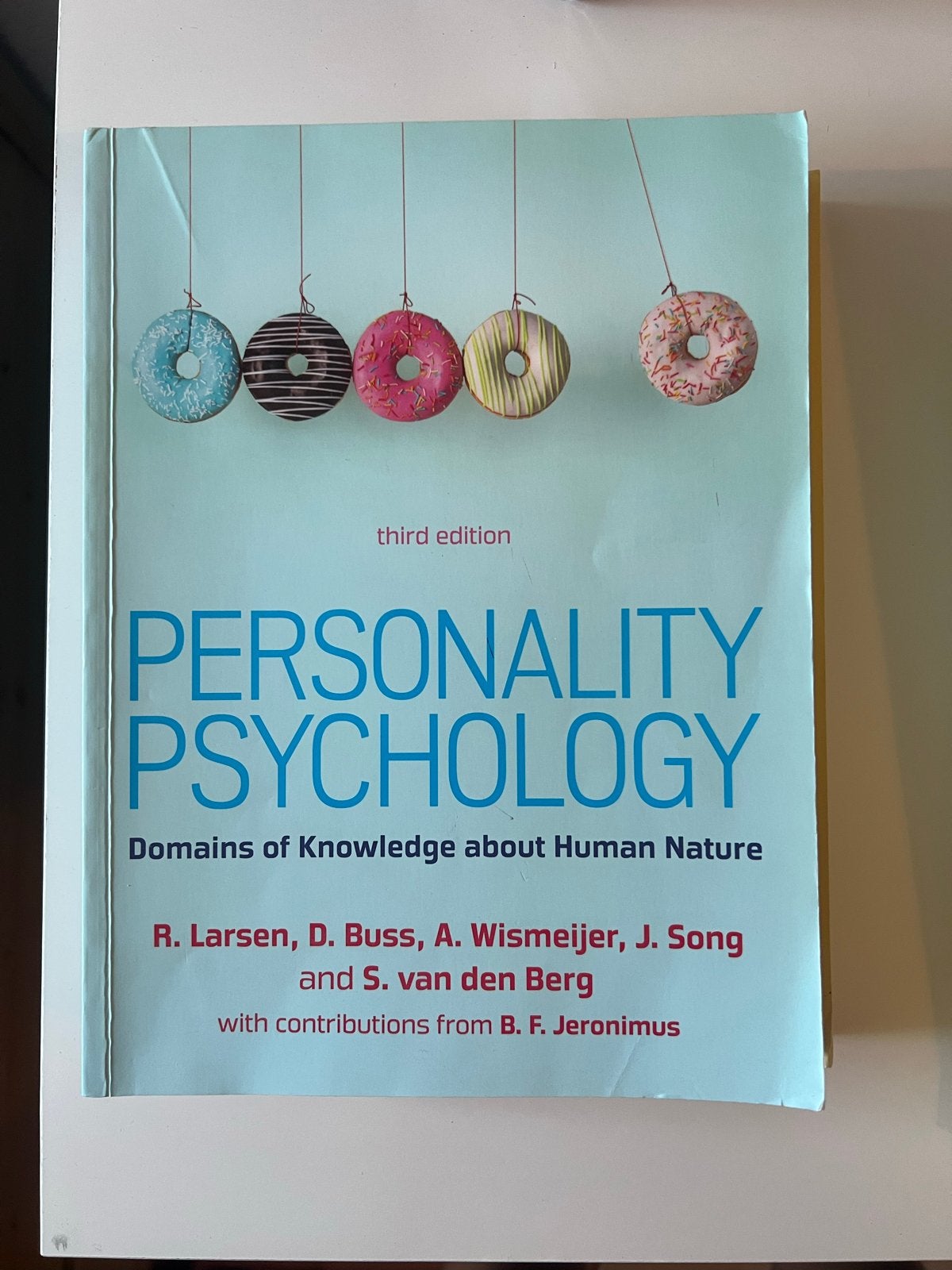 Personality Psychology: Domains of Knowledge about Human Nat, Boeken, Ophalen of Verzenden, Gelezen, Persoonlijkheidsleer