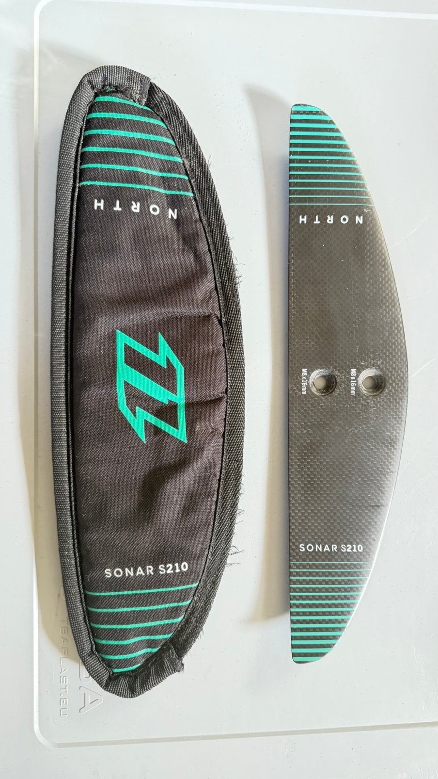 North Sonar stabilizer S210, Ophalen of Verzenden, Zo goed als nieuw, Wingsurf-hydrofoil
