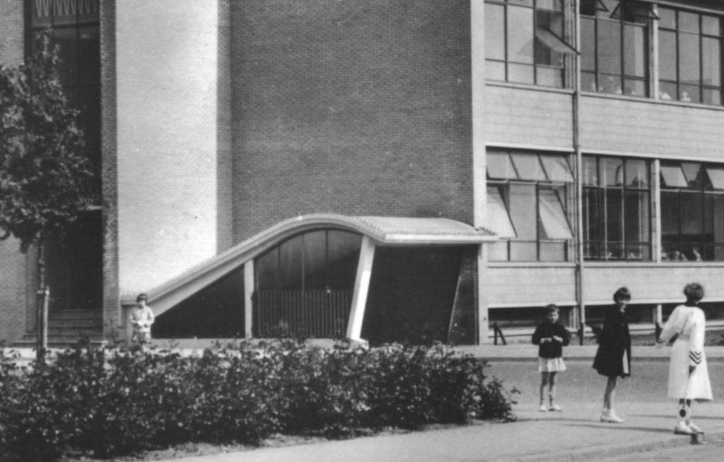 700265 Goes 1965 Technische School Bergweg Ambachtsschool, Ophalen of Verzenden, 1960 tot 1980, Gelopen, Zeeland