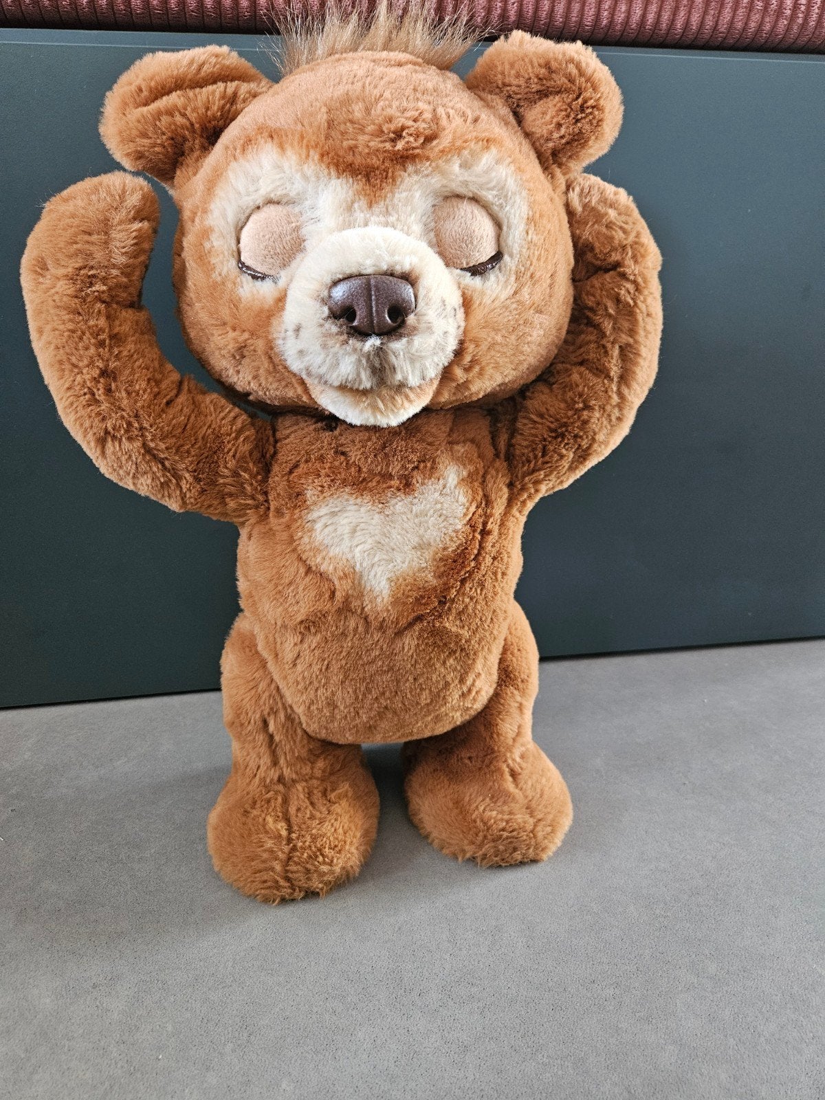 FurReal Friends Cubby de nieuwsgierige beer, Kinderen en Baby's, Ophalen, Overige merken, Beer, Zo goed als nieuw