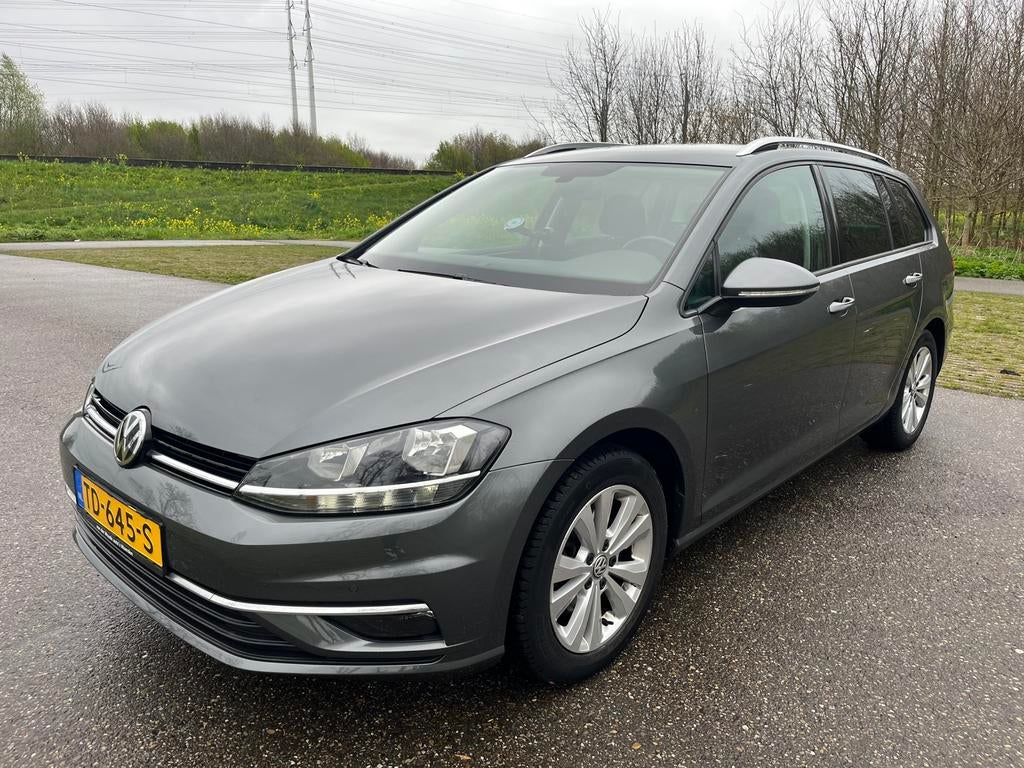 Volkswagen Golf Variant 1.0 TSI 110pk 7-DSG 2018 Grijs, Auto's, Origineel Nederlands, Stationwagon, 650 kg, Particulier