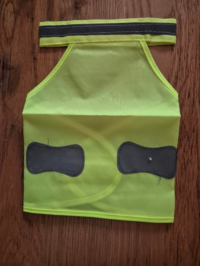 veiligheidsvestje in maat:m, Dieren en Toebehoren, Ophalen, Overige hondenkleding, Overige merken, Zo goed als nieuw