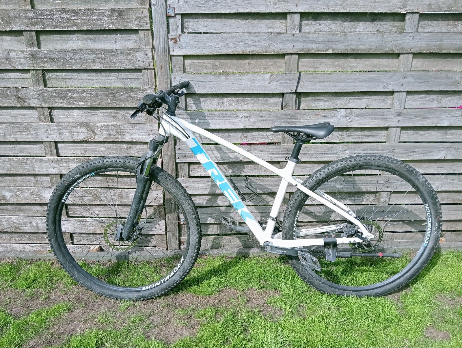 TREK fiets 3x7 versnelling rem schijf goede banden, Fietsen en Brommers, Ophalen, Trek