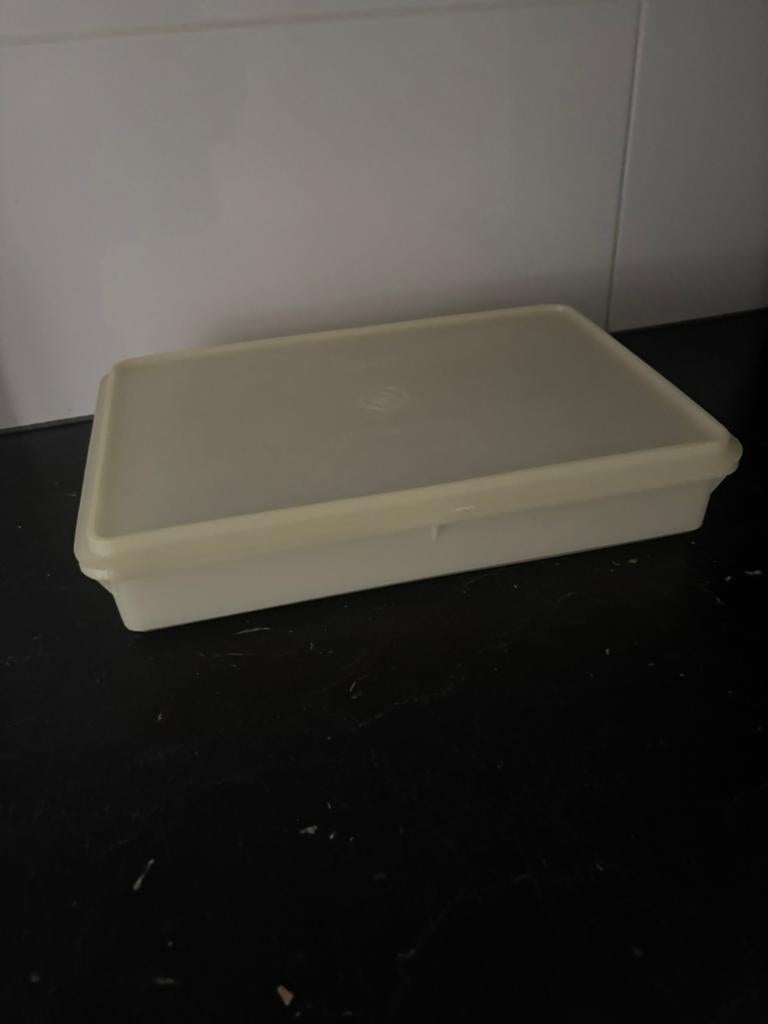 Tupperware grote vleeswarendoos., Huis en Inrichting, Keuken | Tupperware, Ophalen of Verzenden, Zo goed als nieuw, Overige typen