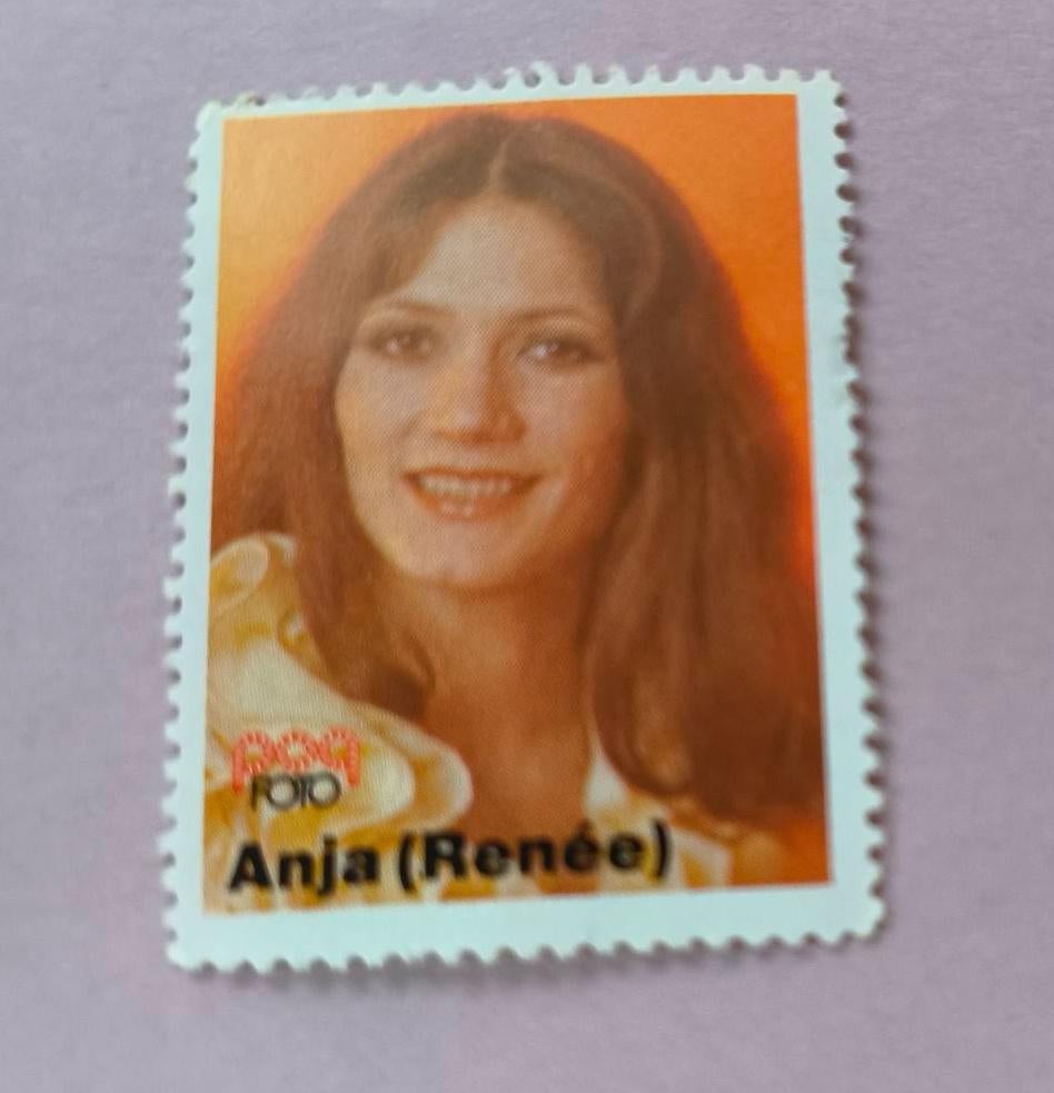 Popfoto zegel Anja(Renée), Ophalen of Verzenden, Nieuw, Foto of Kaart