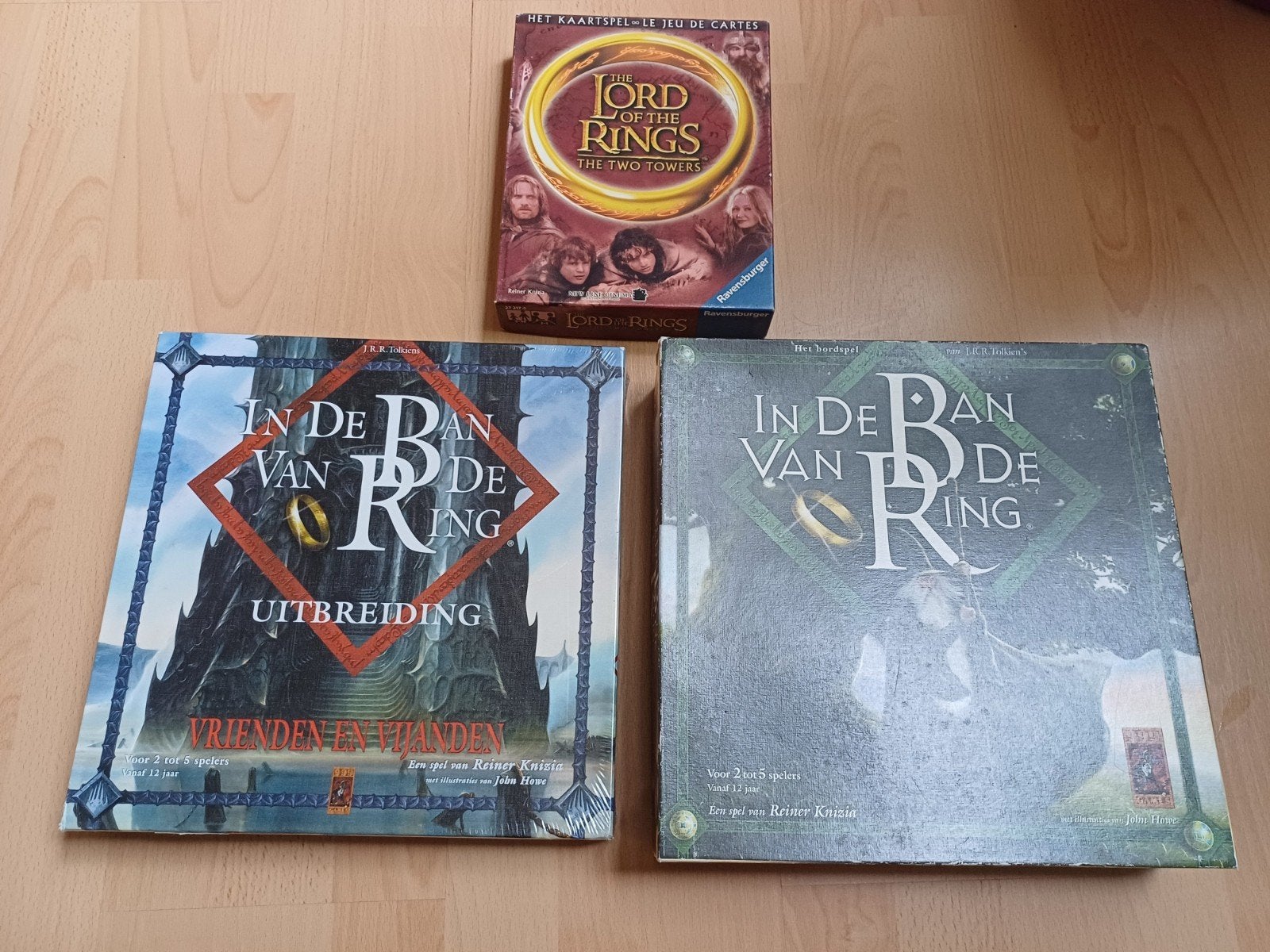 Lord of the rings spellen, Hobby en Vrije tijd, Gezelschapsspellen | Bordspellen, Ophalen of Verzenden, Zo goed als nieuw