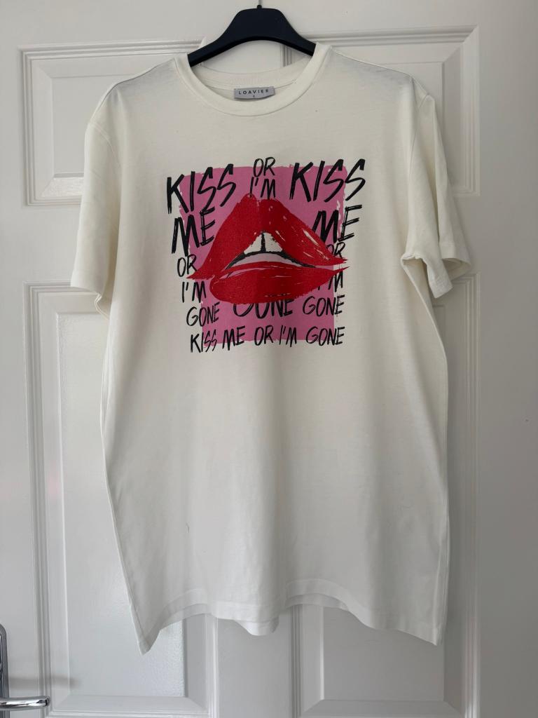 T-shirt Loavies maat S, Kleding | Dames, Wit, Ophalen of Verzenden, Korte mouw, Maat 36 (S)