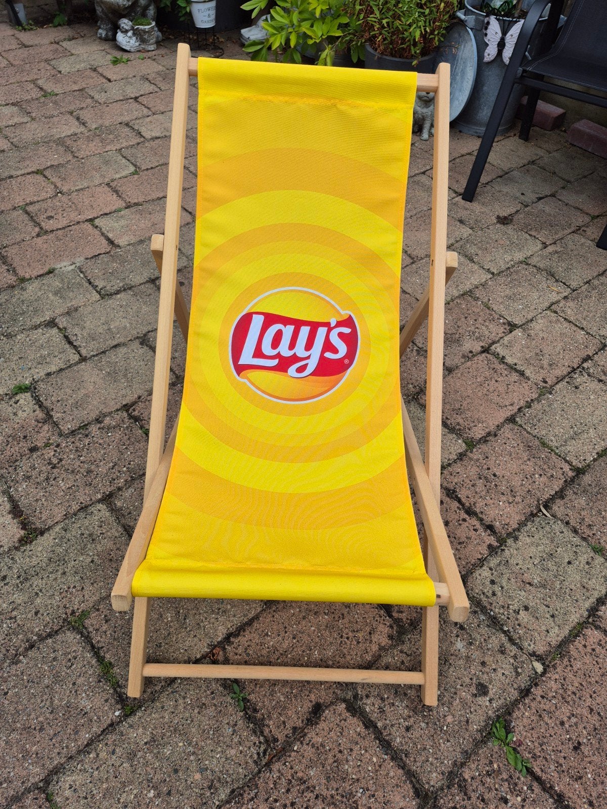 Lays strandstoel, Ophalen, Nieuw, Hout