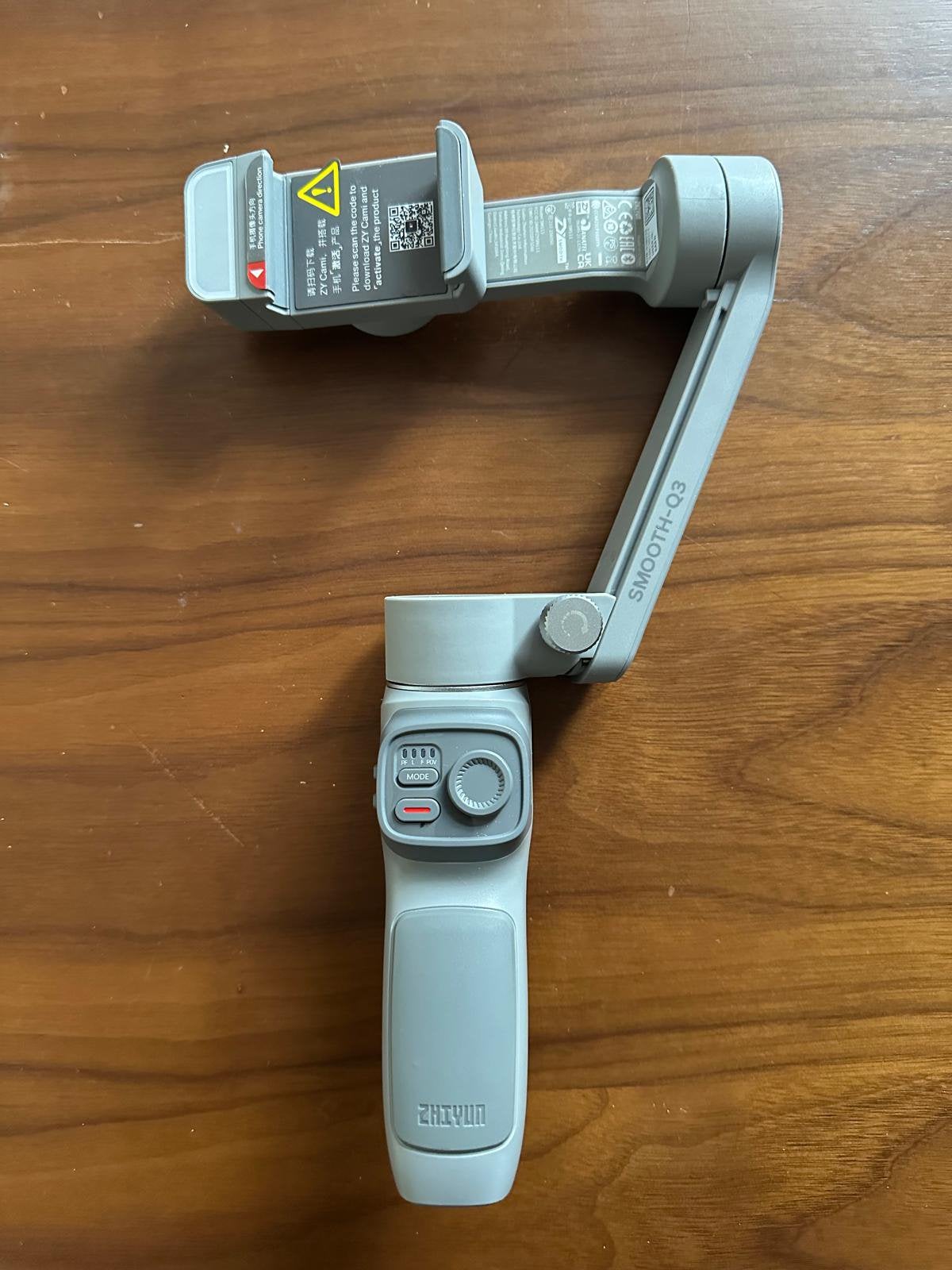 Zhiyun smooth Q3 gimbal, Audio, Tv en Foto, Fotografie | Statieven en Balhoofden, Ophalen, Zo goed als nieuw, Overige typen