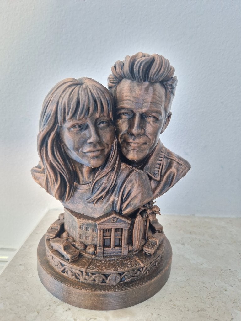 Nieuwe buste Beverly hills 90210, Verzenden, Nieuw, Tv, Beeldje, Replica of Model