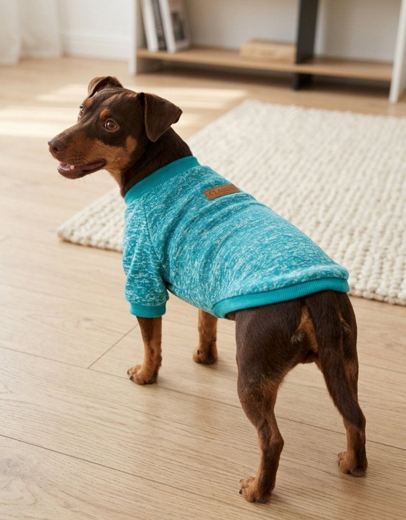 Honden Trui Turquoise maat M, Overige merken, Verzenden, Hondentrui, Nieuw