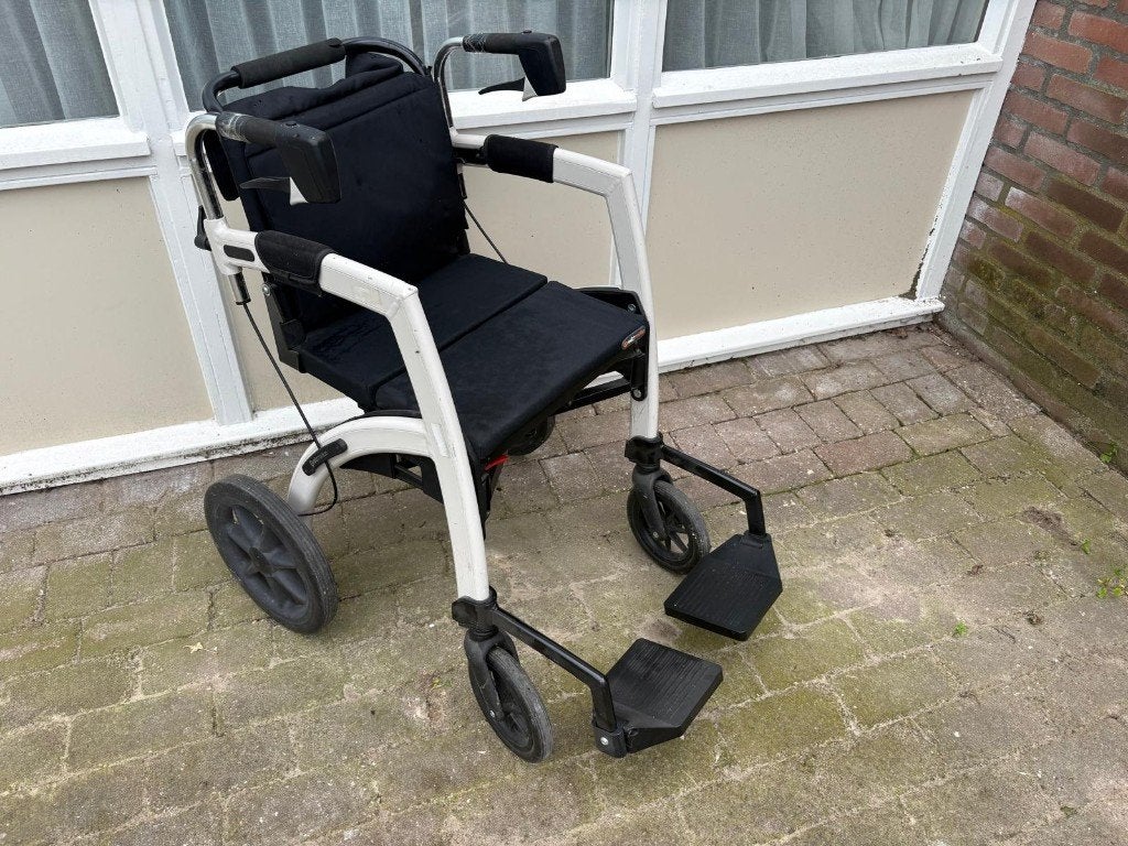 ROLLZ MOTION rollator rolstoel, Ophalen of Verzenden, Inklapbaar, Gebruikt, Duwrolstoel